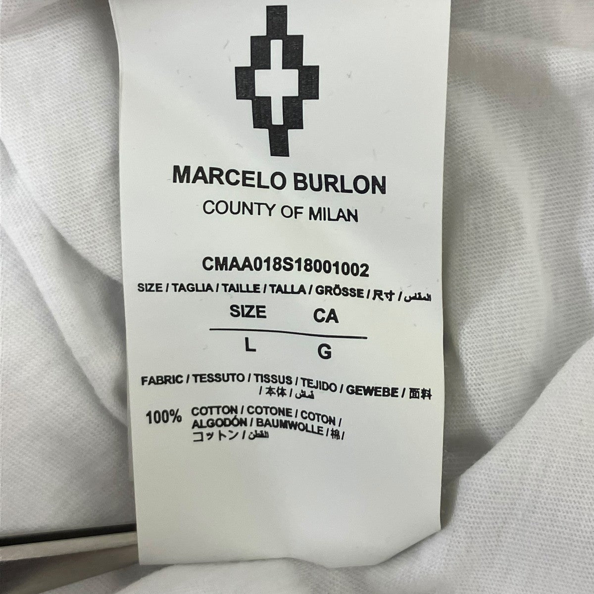 マルセロバーロン MARCELO BURLON(マルセロバーロン) プリントTシャツ CMAA018S18001002