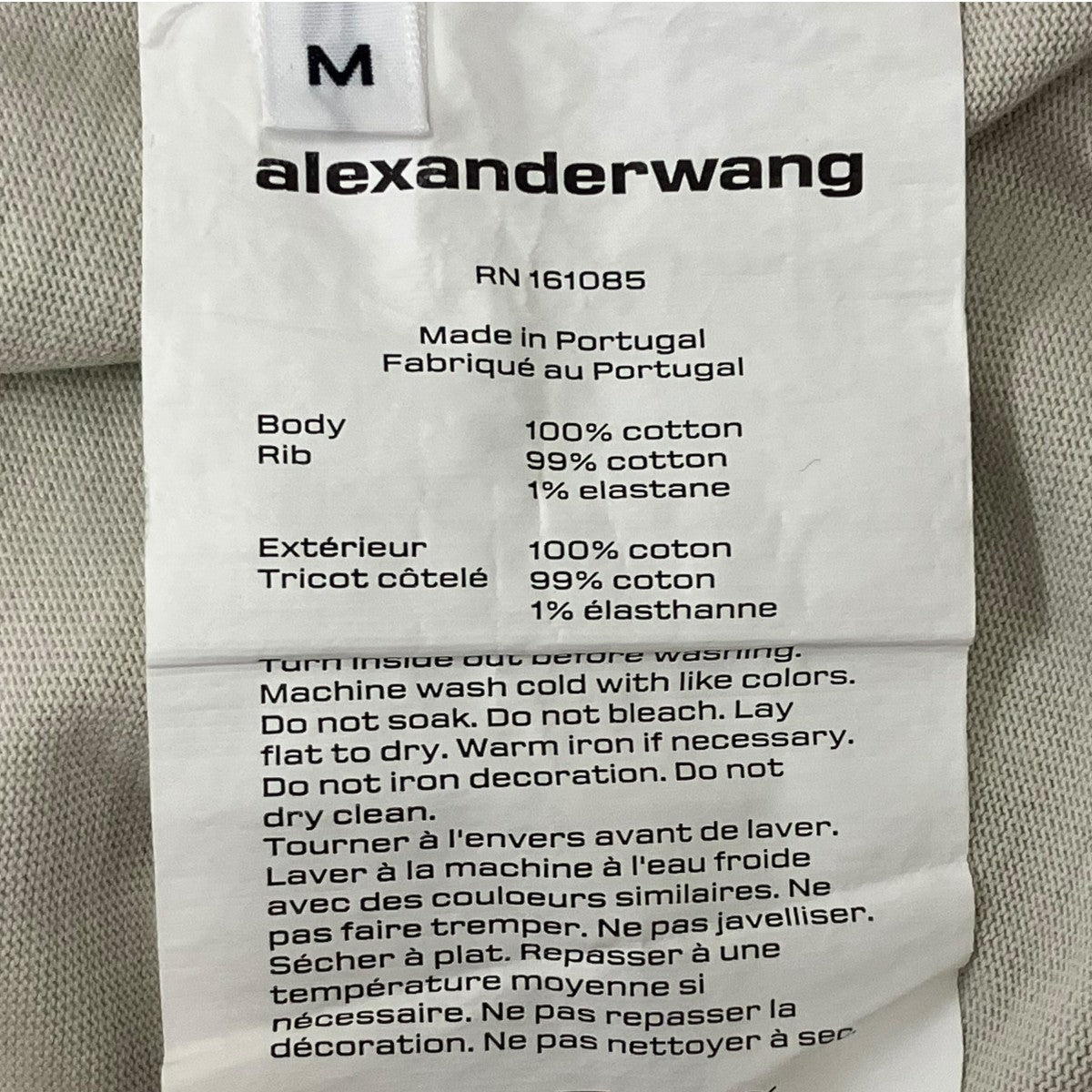 ALEXANDER WANG ロゴTシャツ 古着・中古-6枚目のアイテム画像