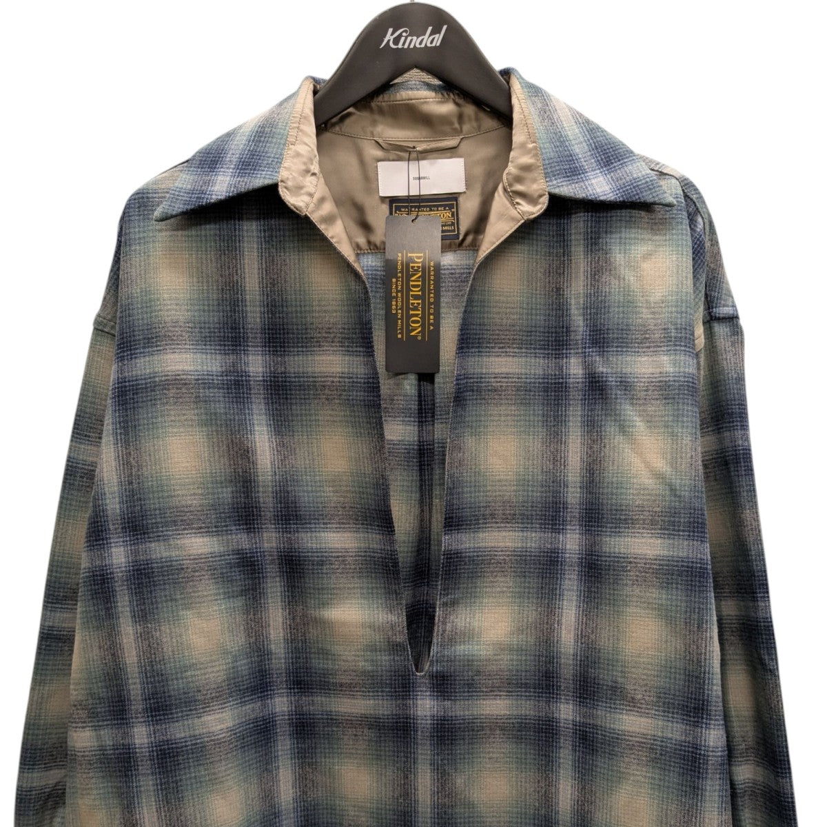 SUGARHILL×PENDLETON Skipper Shirt スキッパーチェックシャツ 5475
