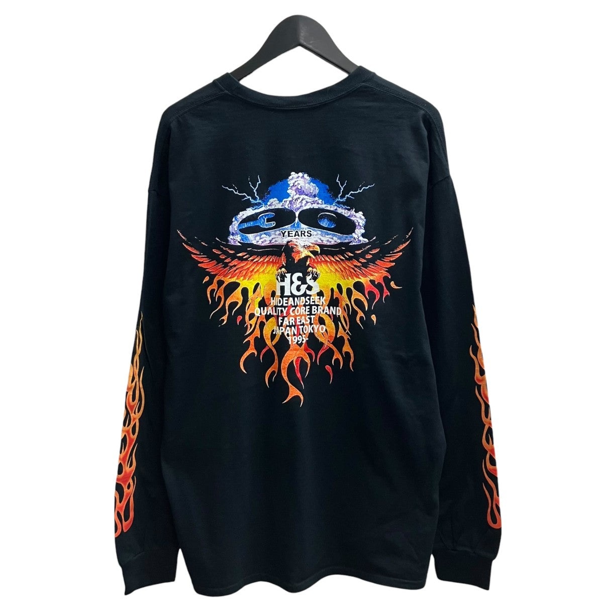 HIDE AND SEEK 30th L S TeeロングTシャツ 古着・中古-3枚目のアイテム画像