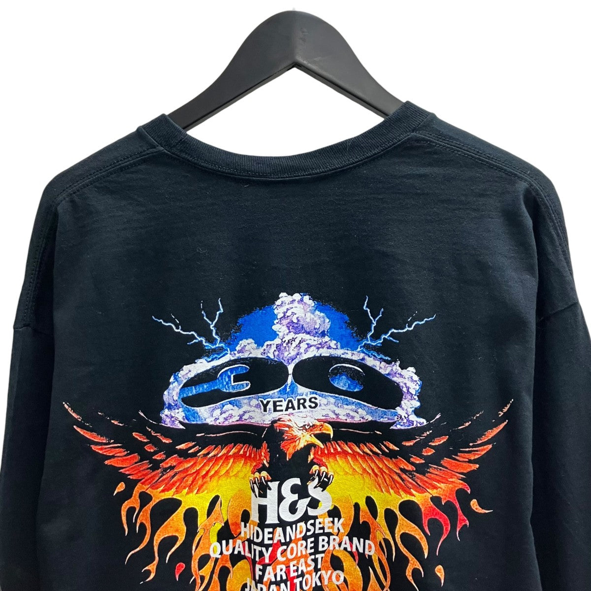 HIDE AND SEEK 30th L S TeeロングTシャツ 古着・中古-4枚目のアイテム画像