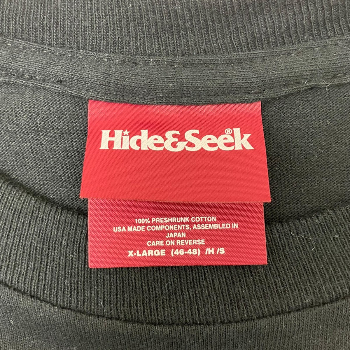 HIDE AND SEEK 30th L S TeeロングTシャツ 古着・中古-5枚目のアイテム画像