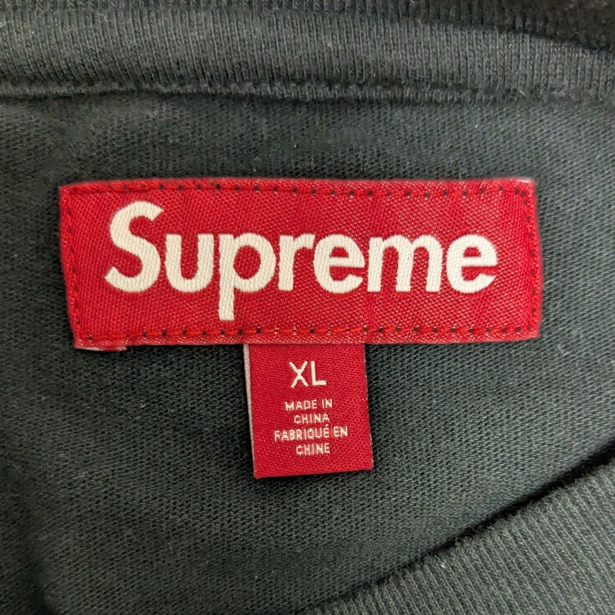 Supreme 25AWalways prevail s s top blackフロントロゴTシャツ 古着・中古-6枚目のアイテム画像