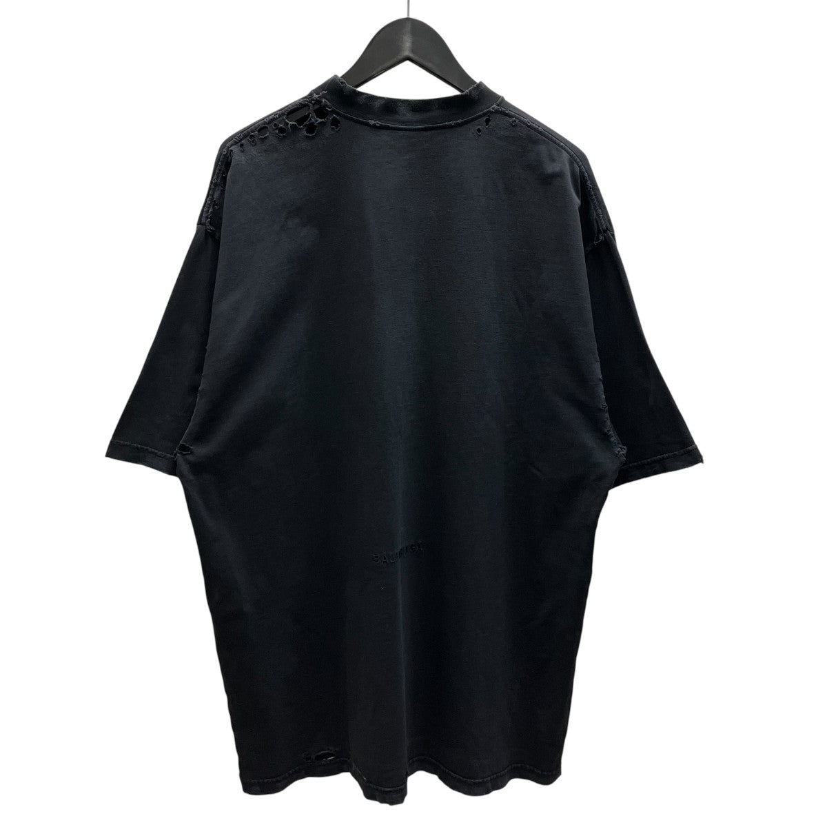 BALENCIAGA ヴィンテージ加工自由の女神プリントTシャツ 古着・中古-4枚目のアイテム画像