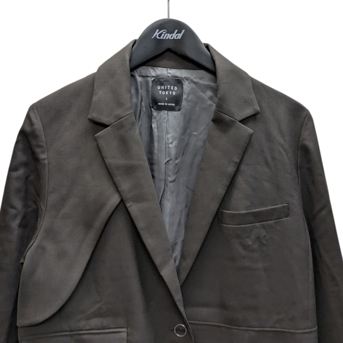 UNITED TOKYO ユナイテッドトウキョウ　ジャケット　美品 UNITED TOKYO(ユナイテッドトウキョウ) クロスフロントショート