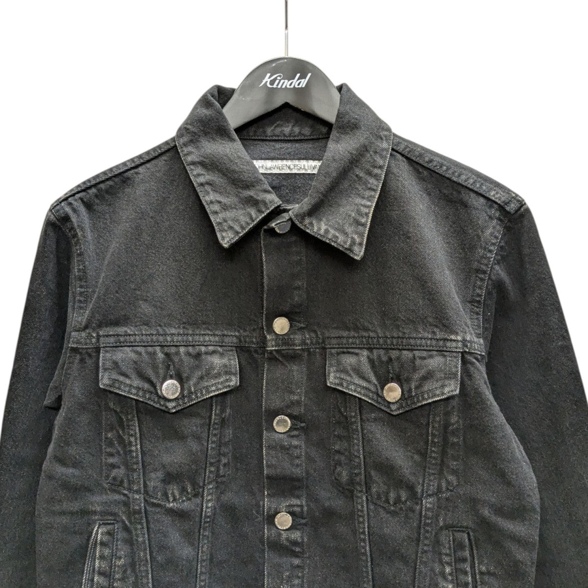WASHED DENIM SIDE ZIP JACKET サイドジップデニムジャケット