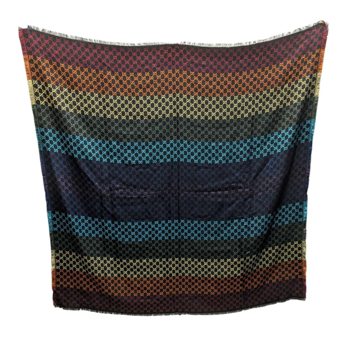 ☆美品☆GUCCI　グッチ　GGジャカード　ショール GUCCI(グッチ) GGジャカード ショール マルチカラー｜【公式