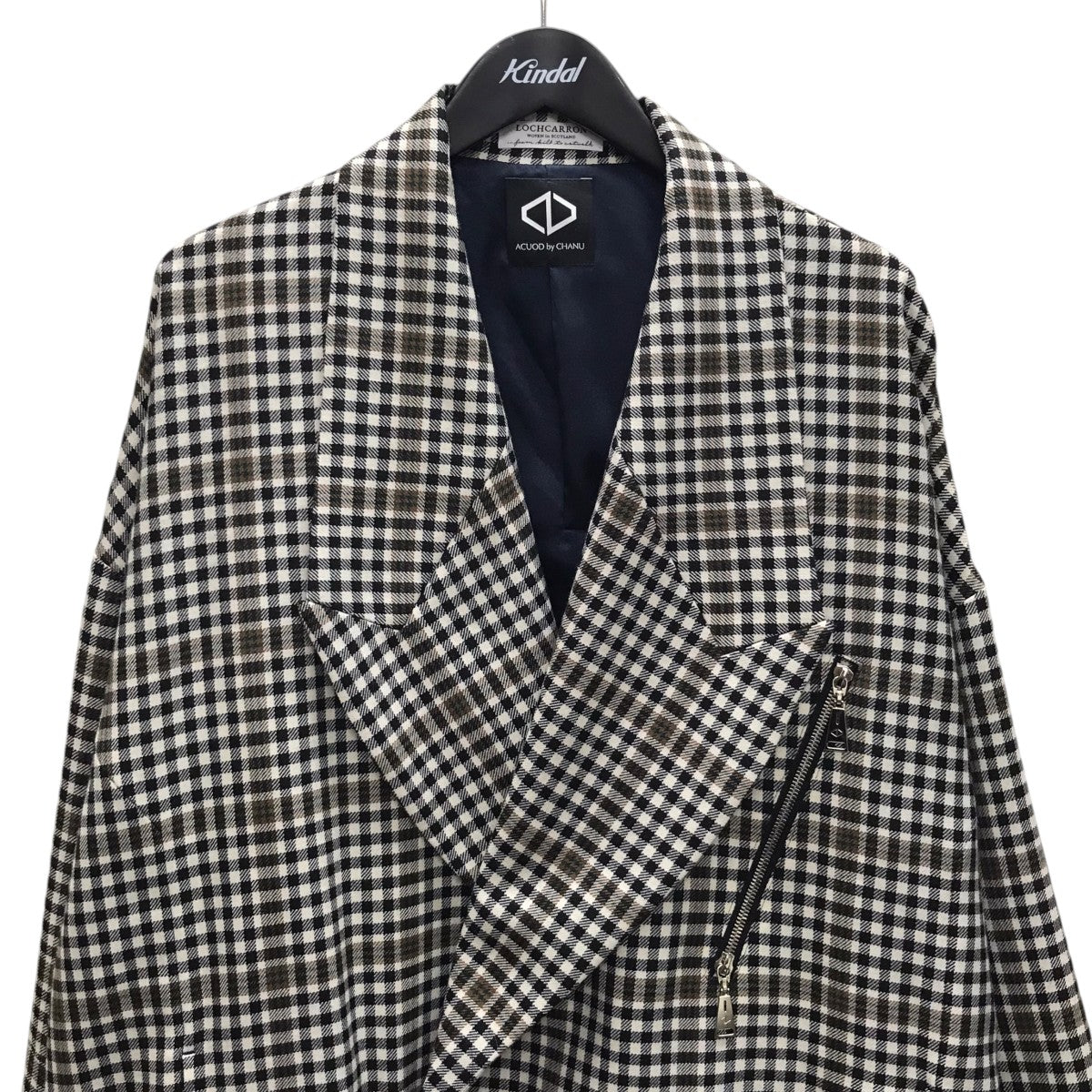 ACUOD by CHANU(アクオド バイ チャヌ) チェックオーバーサイズダブル