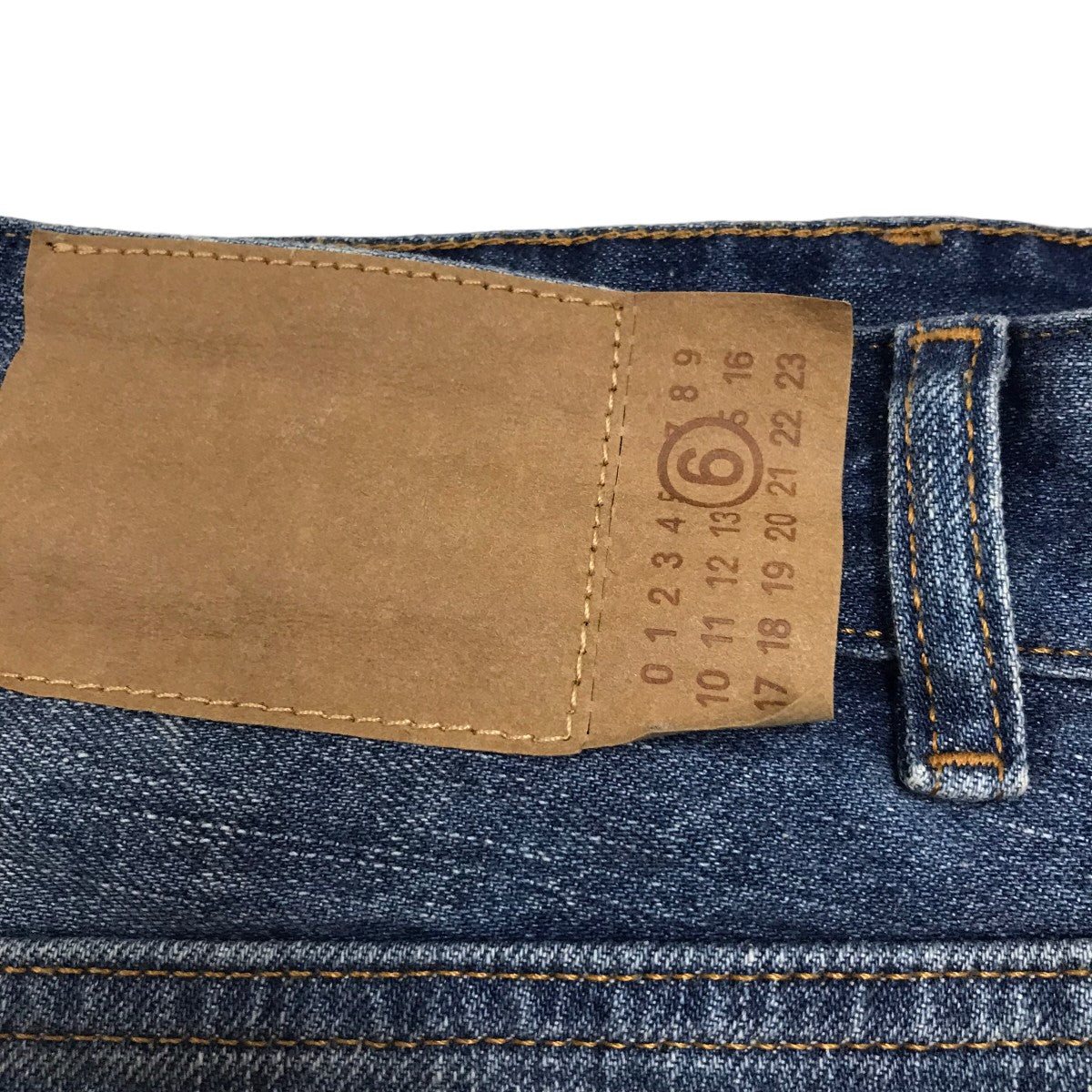 MM6 Maison Margiela(マルタンマルジェラ) Twisted Wide Leg Jeans