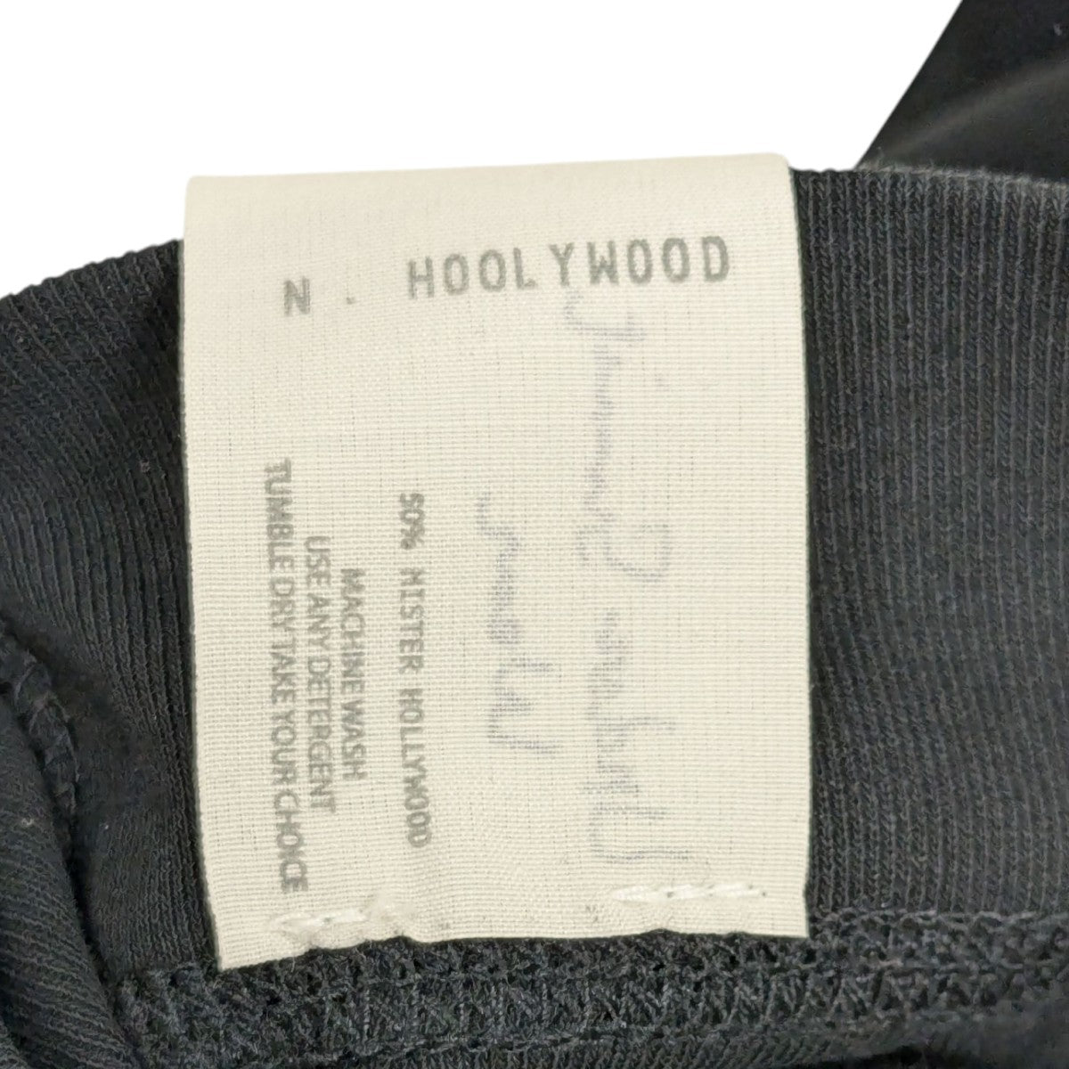 N．HOOLYWOOD(エヌハリウッド) イージーパンツ 24RCH-023 ブラック