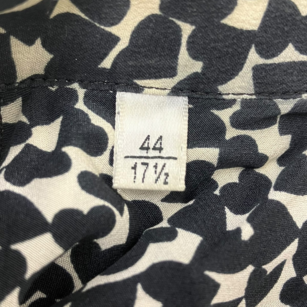 Saint Laurent Paris 15SS エディ期 ハート総柄シャツ 古着・中古-8枚目のアイテム画像
