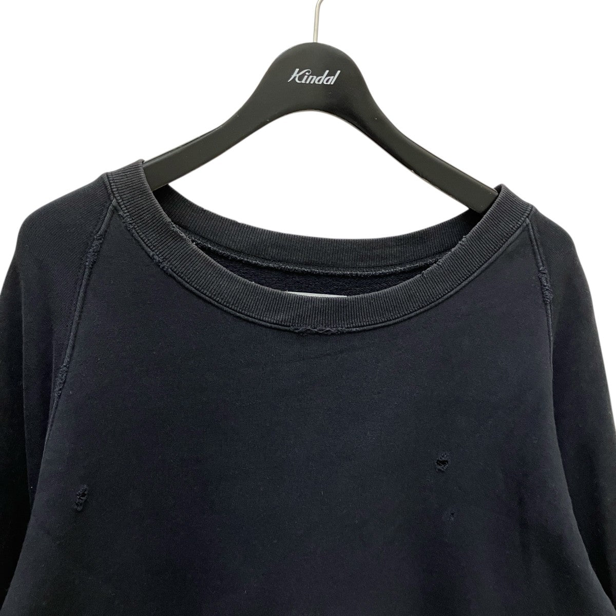 STUDIO SEVEN ダメージ加工クルーネックスウェット70363627 古着・中古-2枚目のアイテム画像