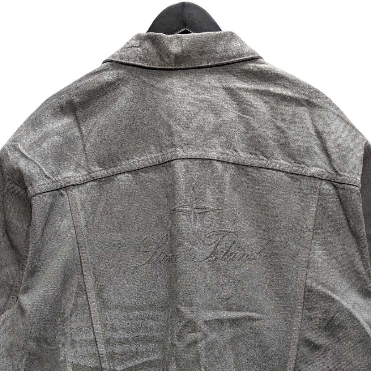 Supreme×STONE ISLAND Reflective Bull Denim-TC Jacket デニム