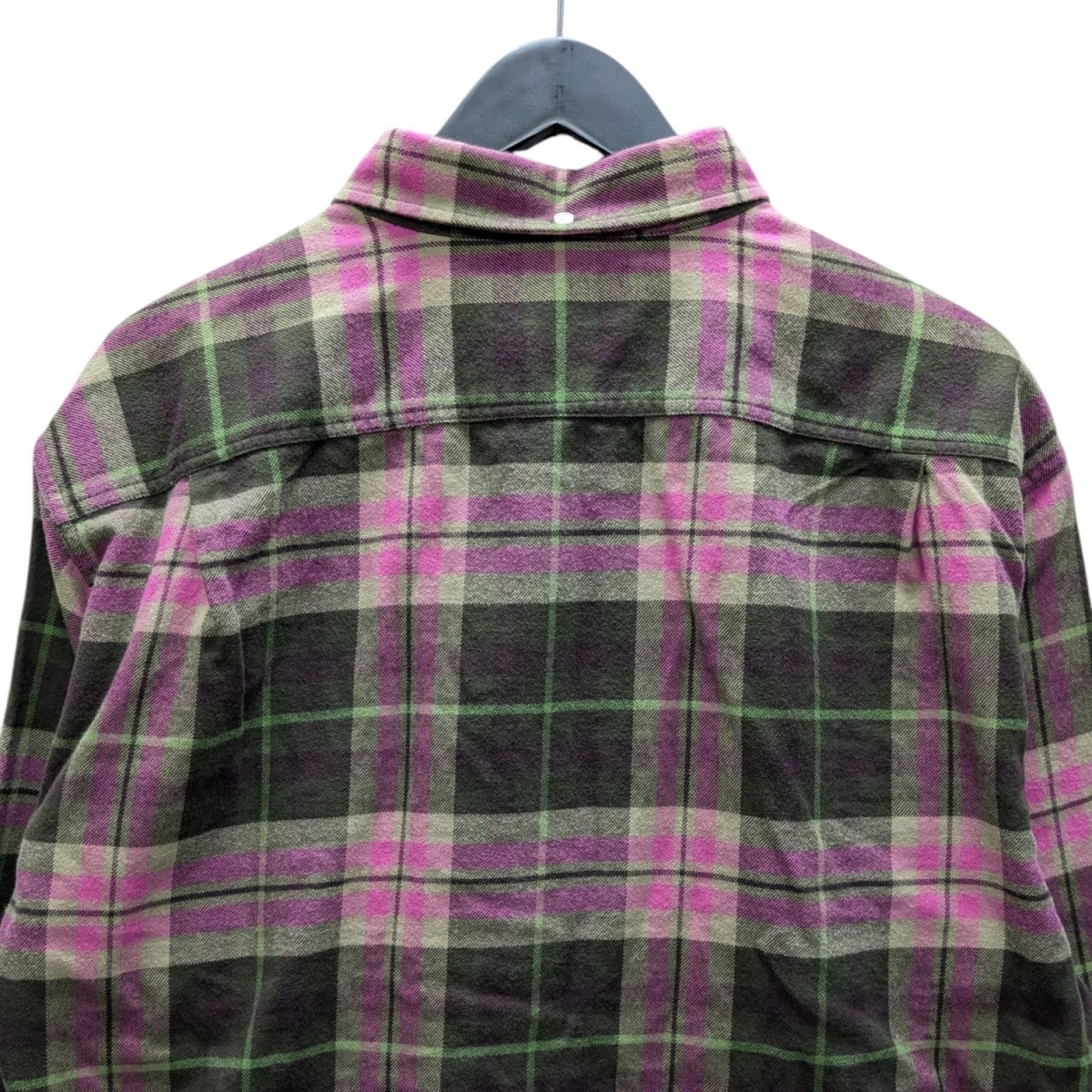 Supreme(シュプリーム) 25AWPlaid Flannel Shirt ブラウン×ピンク