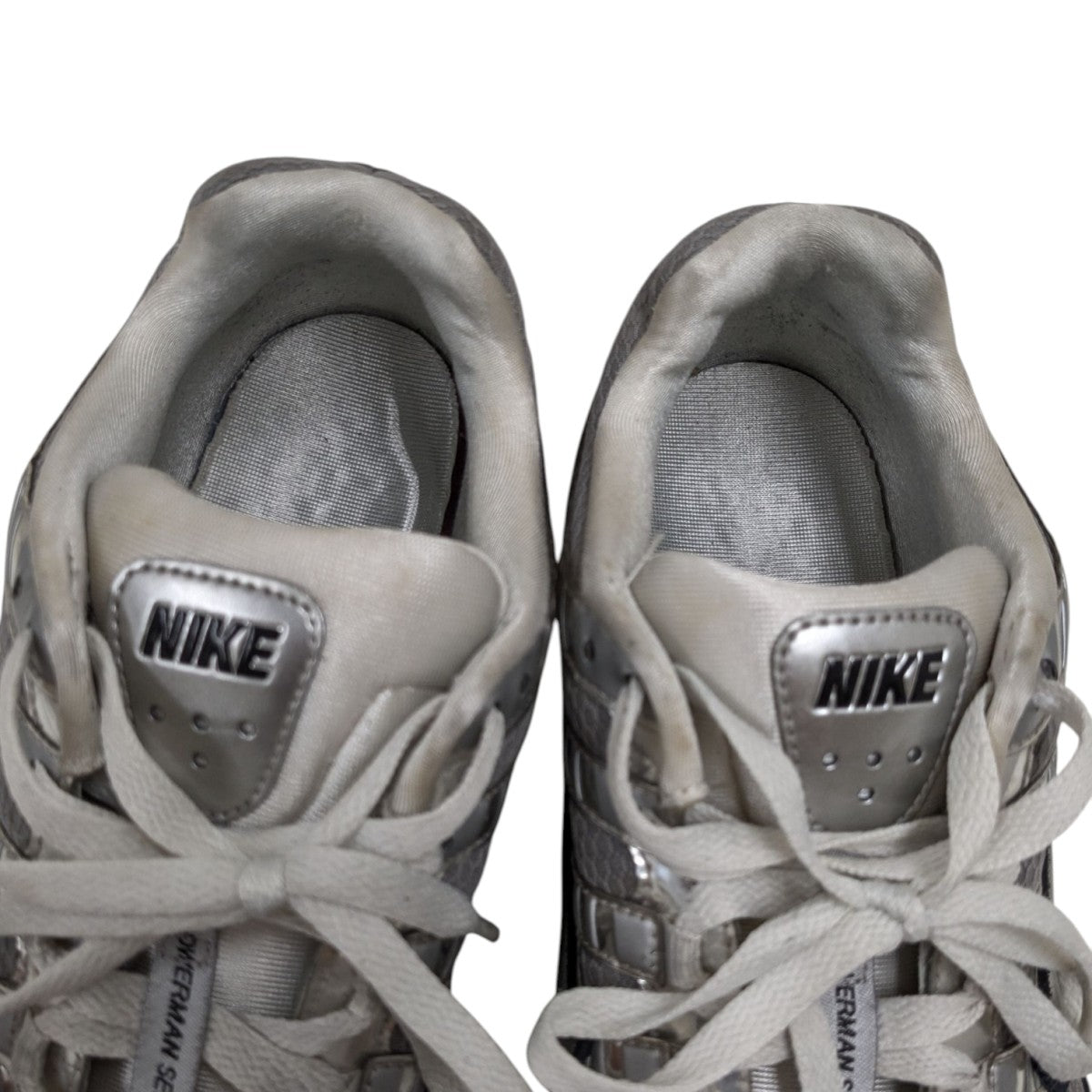 NIKE P-6000 Metallic Silver Sail Black ローカットスニーカー 古着・中古-6枚目のアイテム画像