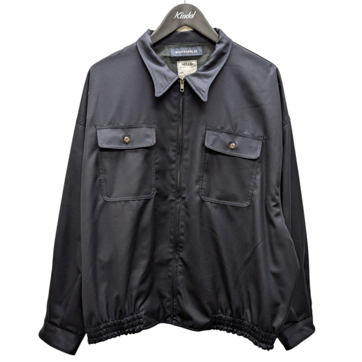 25AWHAMPTON BZ WOOL ジップブルゾン