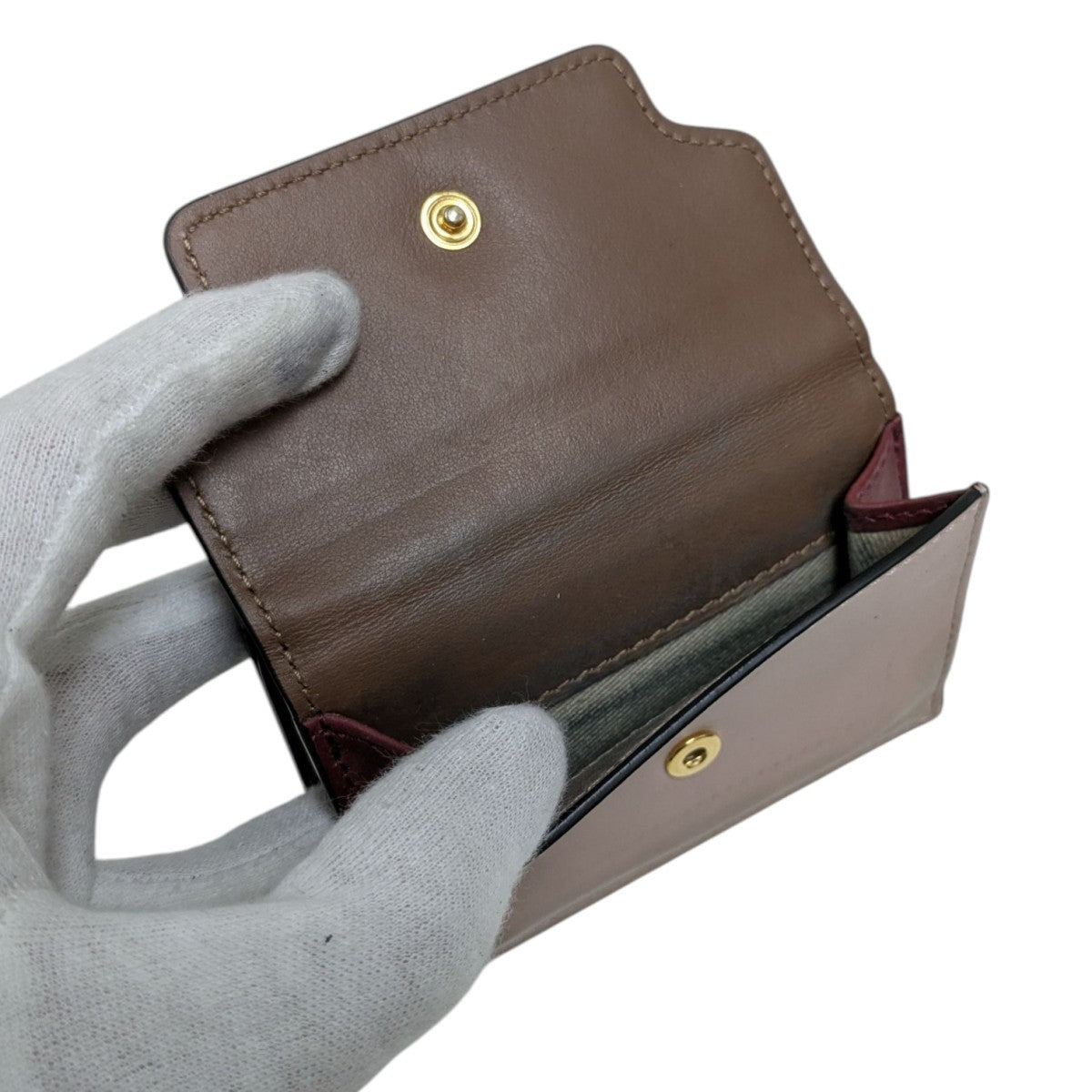 MARNI 三つ折りミニウォレット 古着・中古-5枚目のアイテム画像