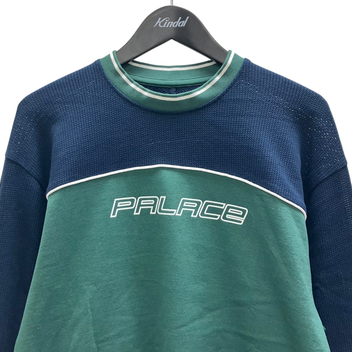 PALACE MESH PANEL LONGSLEEVEメッシュカットソー 古着・中古-3枚目のアイテム画像