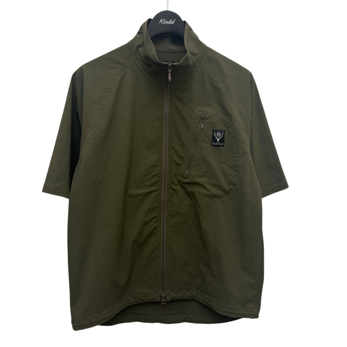 south2 west8 Zipped Trail Shirt半袖シャツMR765 古着・中古-1枚目のアイテム画像