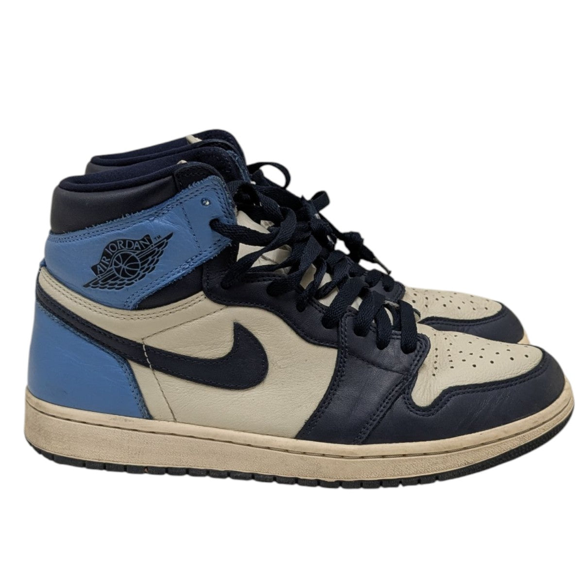 Air Jordan 1 Retro High OG Obsidian University Blue ハイカットスニーカー