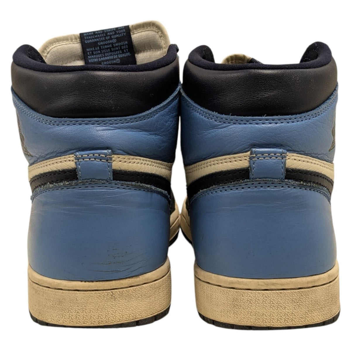 Air Jordan 1 Retro High OG Obsidian University Blue ハイカットスニーカー