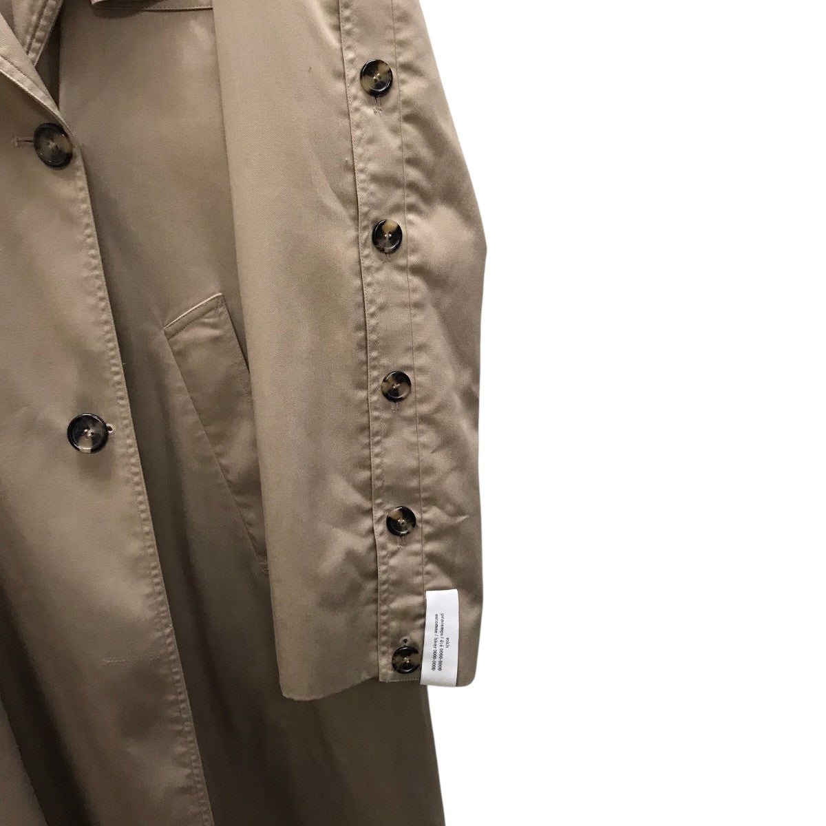 rokh トレンチコート 古着・中古-6枚目のアイテム画像