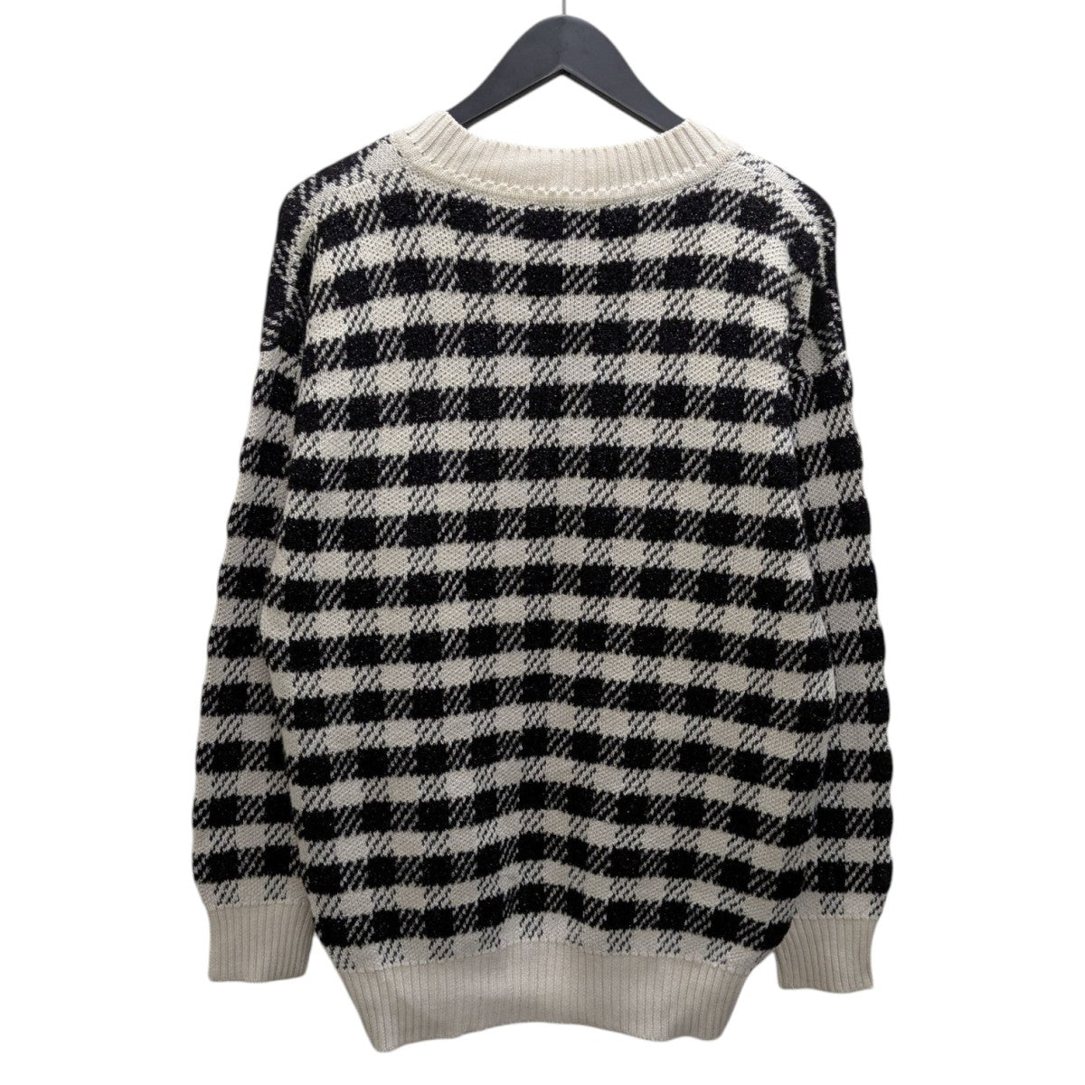PINKO ビジューVネックニット 古着・中古-2枚目のアイテム画像