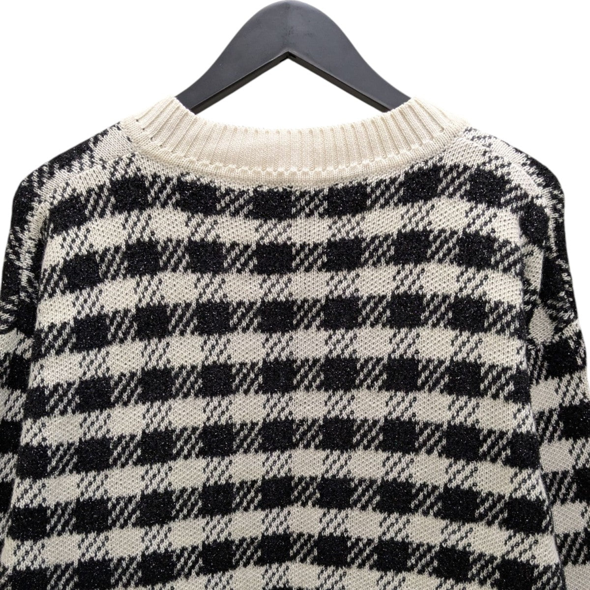 PINKO ビジューVネックニット 古着・中古-4枚目のアイテム画像
