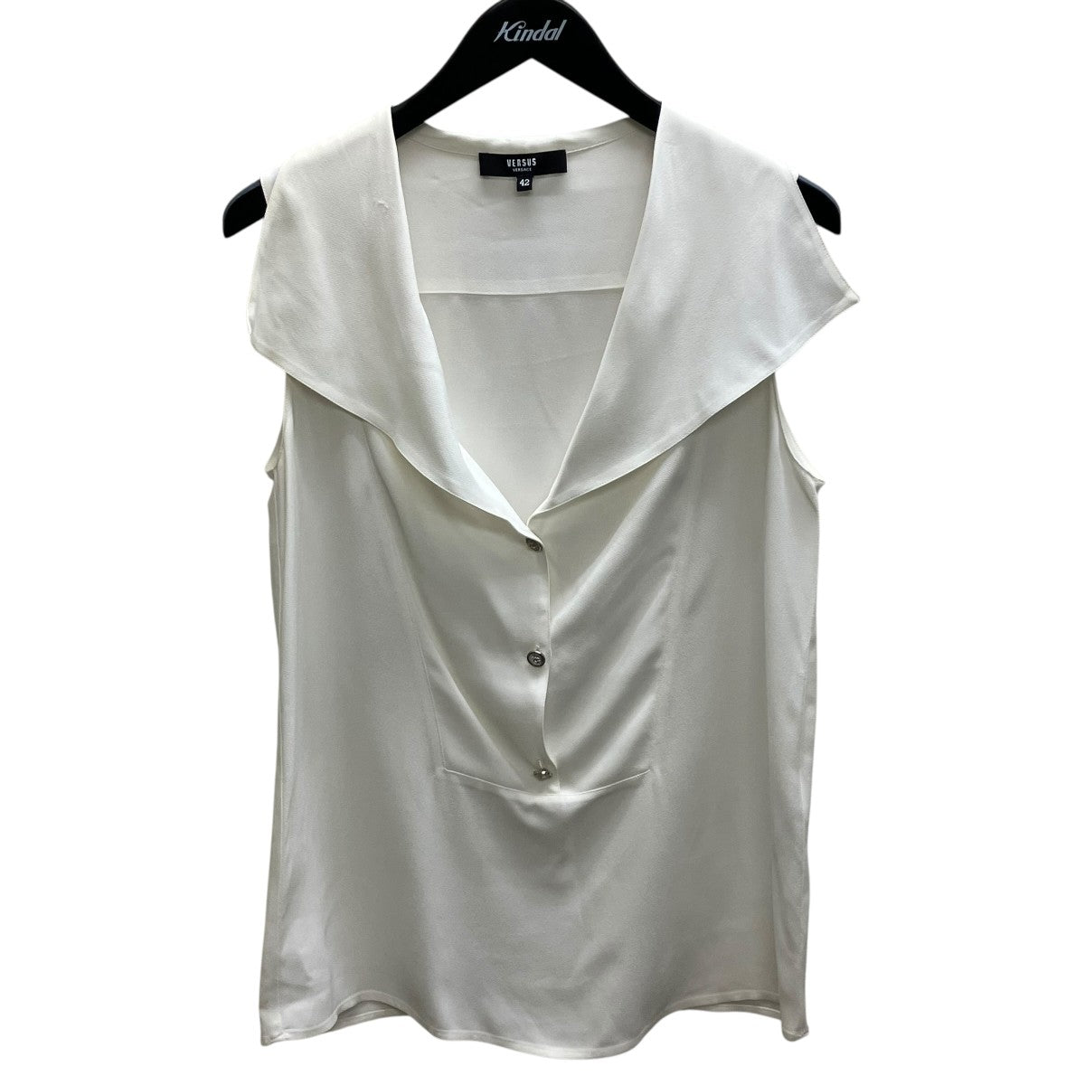 VERSUS VERSACE ノースリーブブラウス 古着・中古-1枚目のアイテム画像
