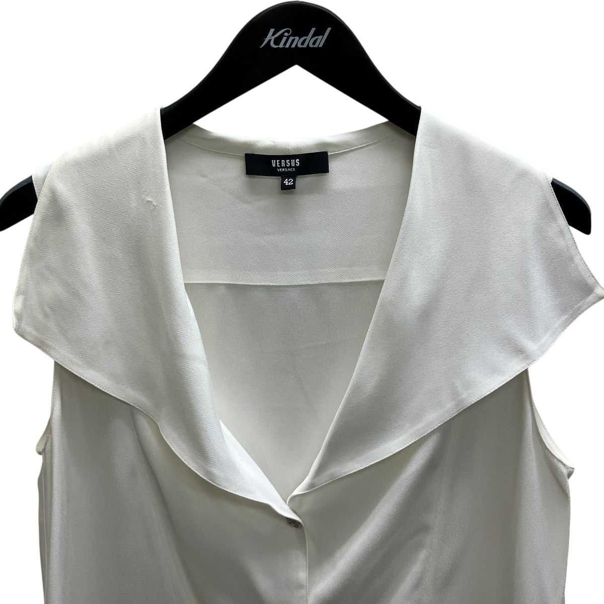 VERSUS VERSACE ノースリーブブラウス 古着・中古-2枚目のアイテム画像