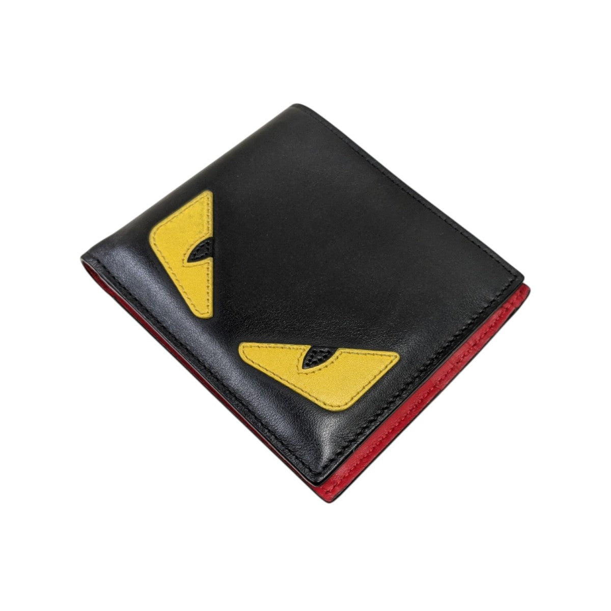 FENDI(フェンディ) モンスター 二つ折り財布 ブラック｜【公式
