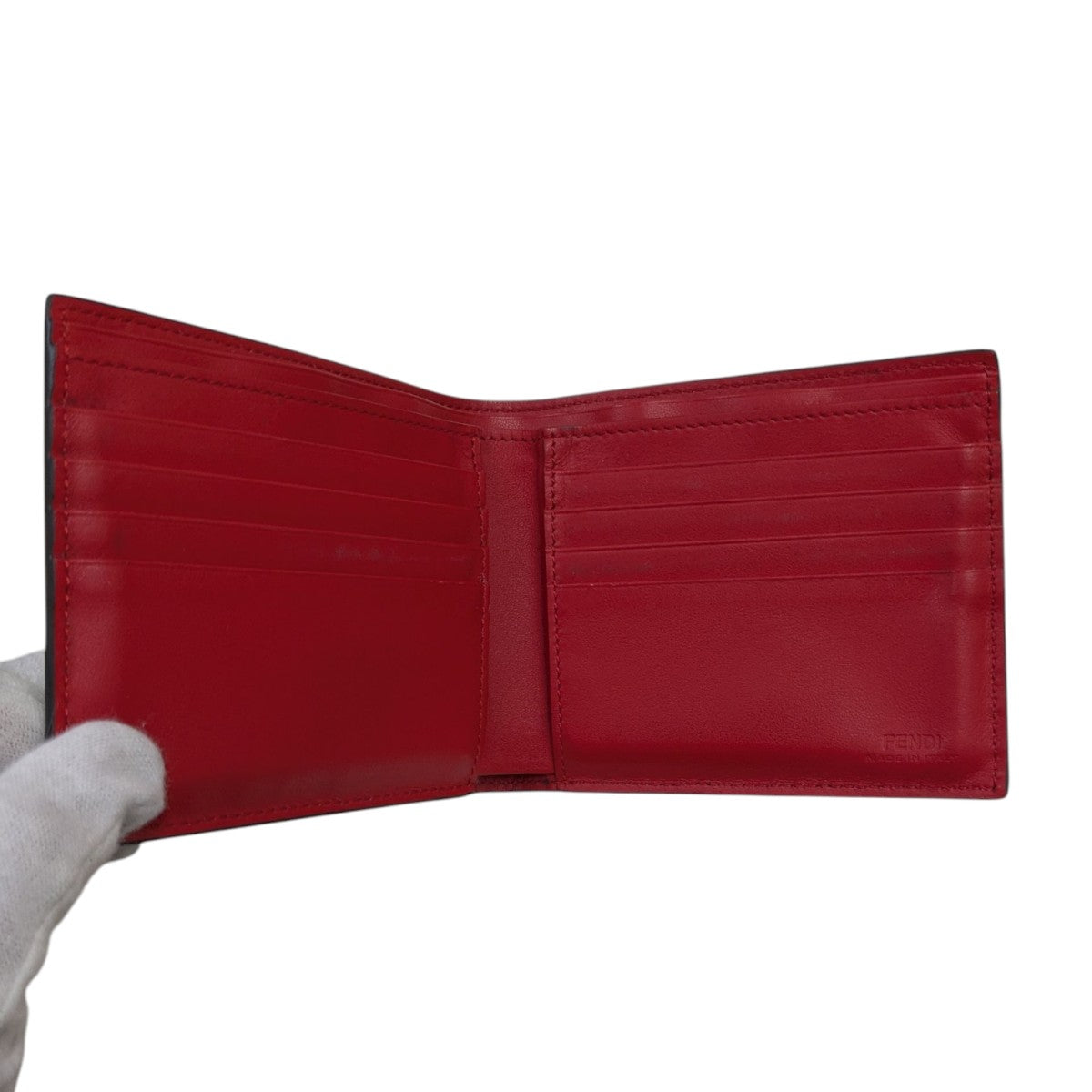 FENDI(フェンディ) モンスター 二つ折り財布 ブラック｜【公式