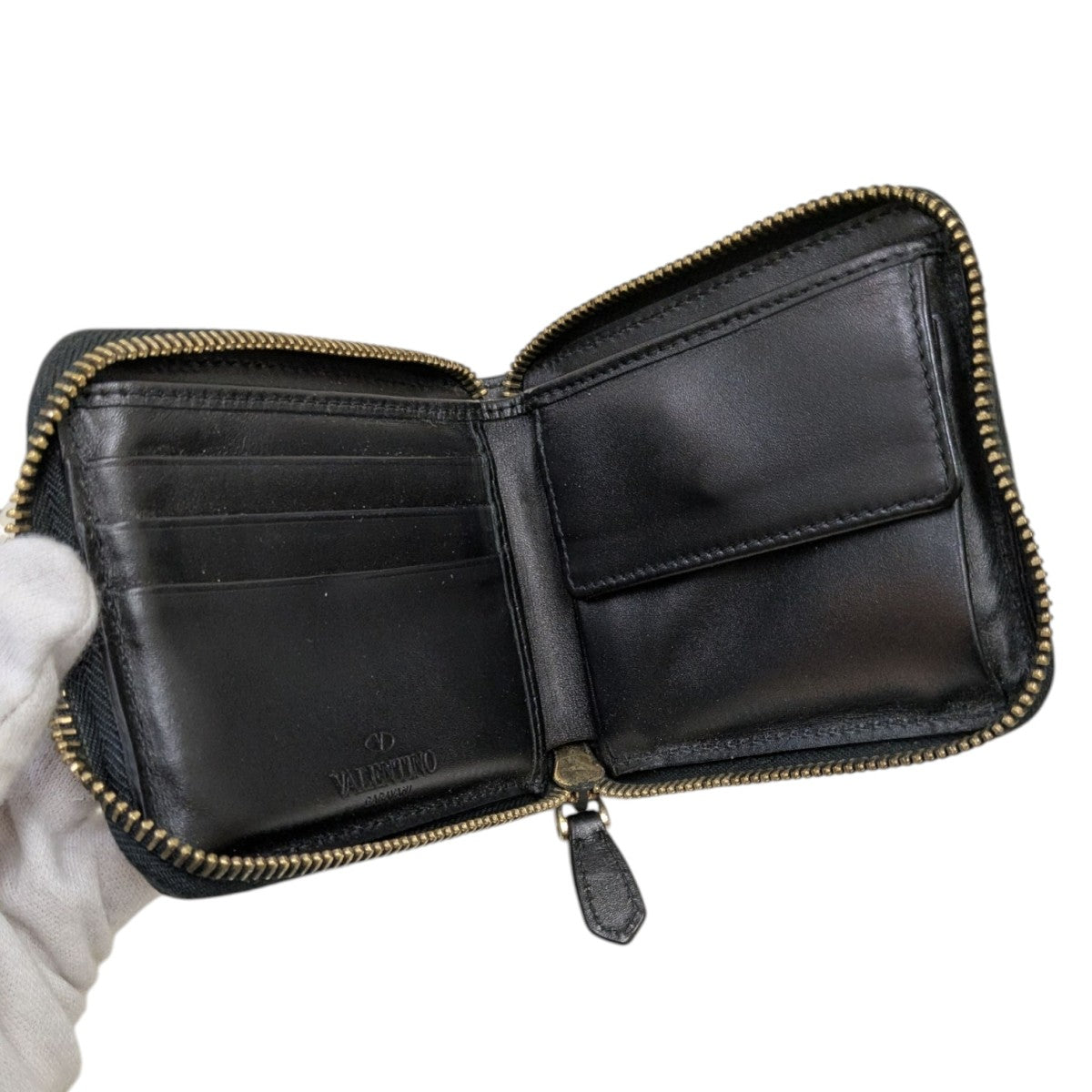 VALENTINO カモジップウォレット 古着・中古-6枚目のアイテム画像