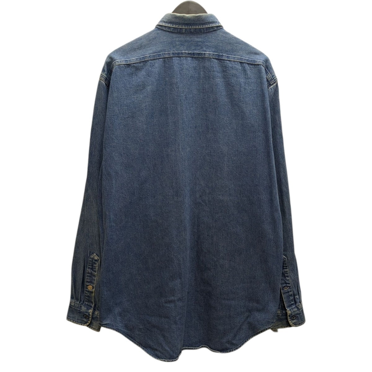 POLO RALPH LAUREN 80s パッチワークデニムシャツ 古着・中古-3枚目のアイテム画像