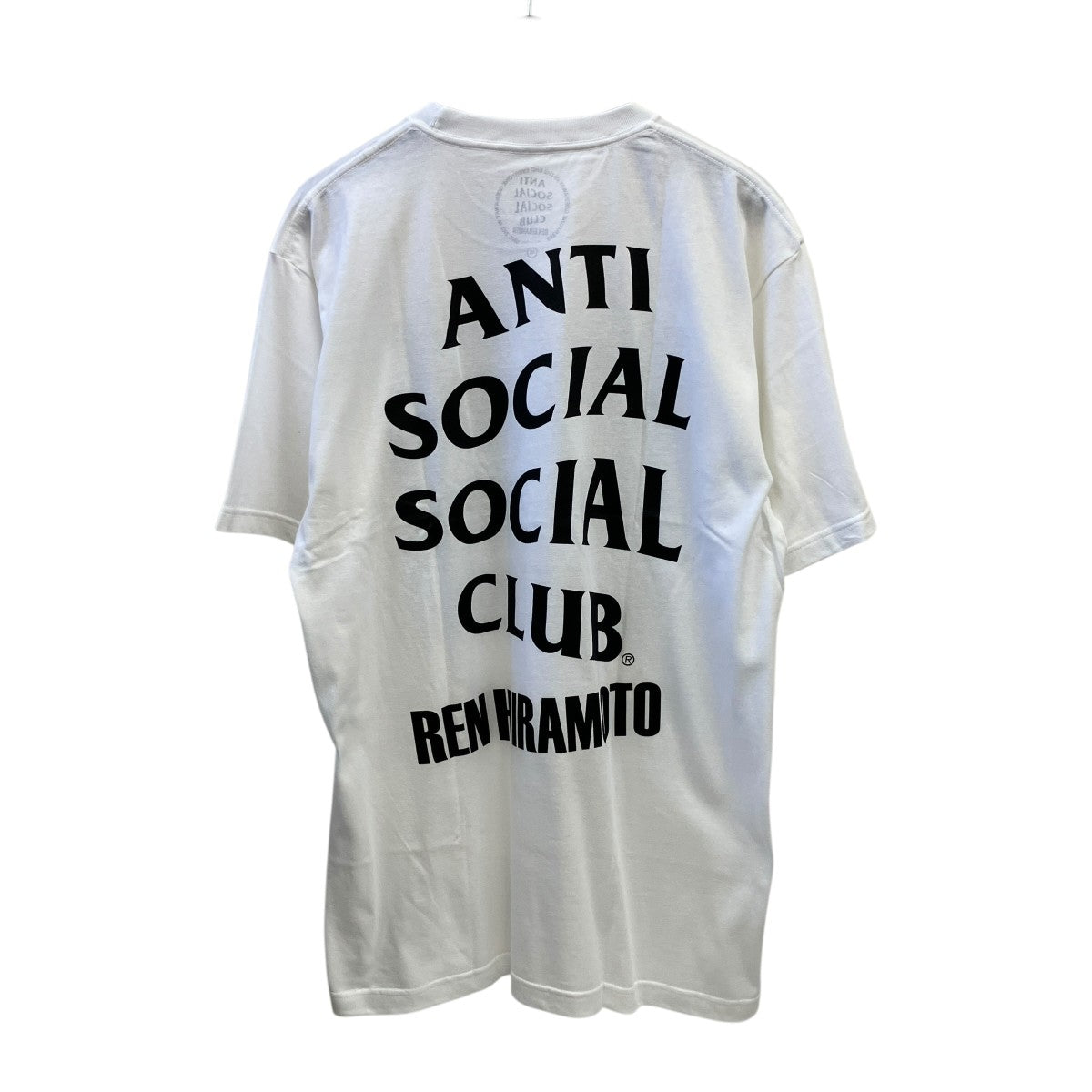 ANTI SOCIAL SOCIAL CLUB×REN HIRAMOTO プリントTシャツHR-AT-004TE 古着・中古-2枚目のアイテム画像