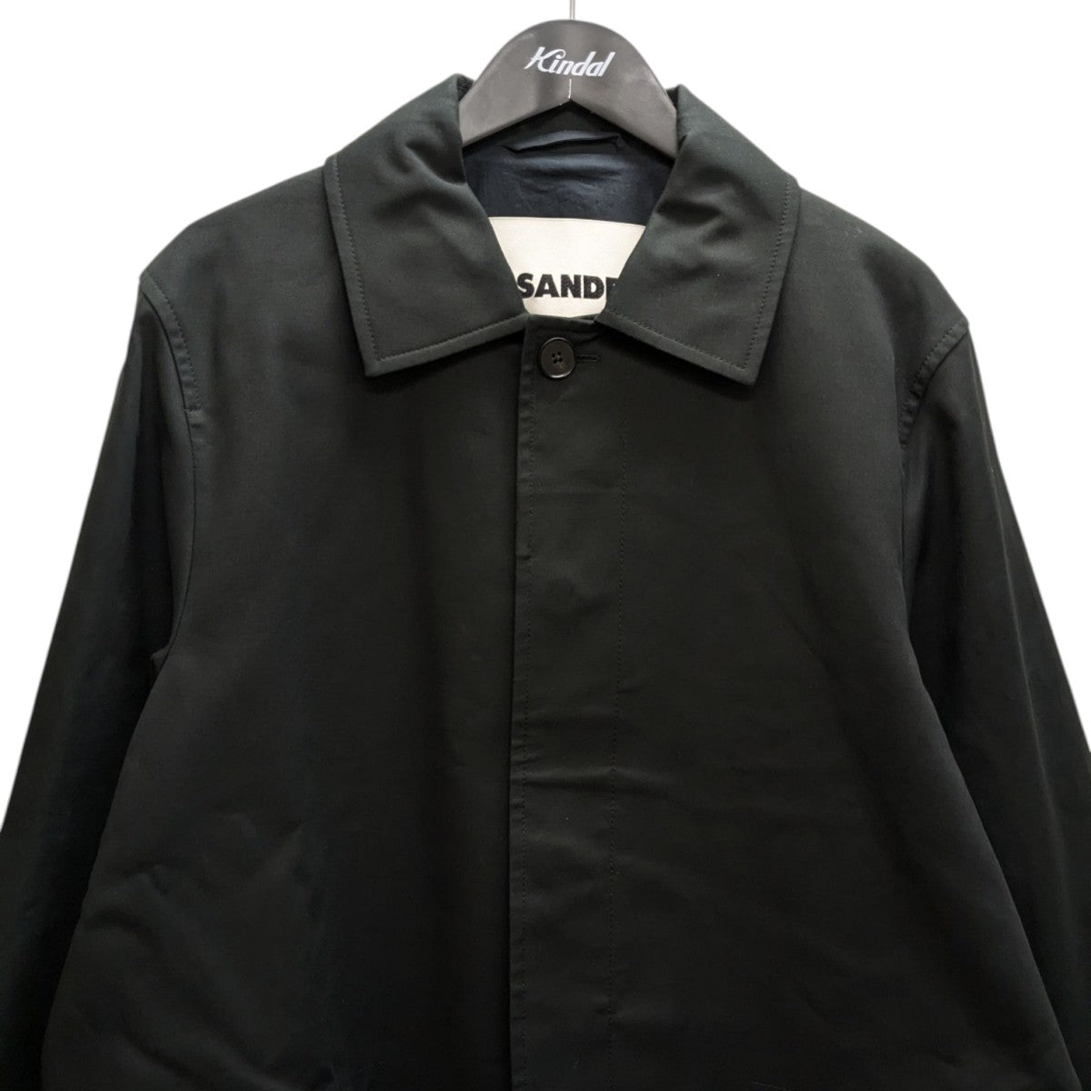 JIL SANDER(ジルサンダー) ステンカラーコート JSMS430404 ブラック