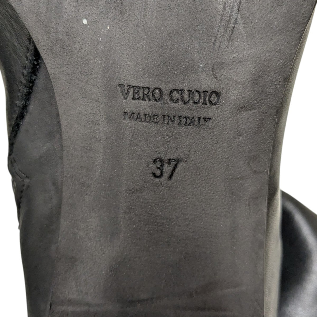 ANN DEMEULEMEESTER(アンドゥムルメステール) レザーブーツ ブラック