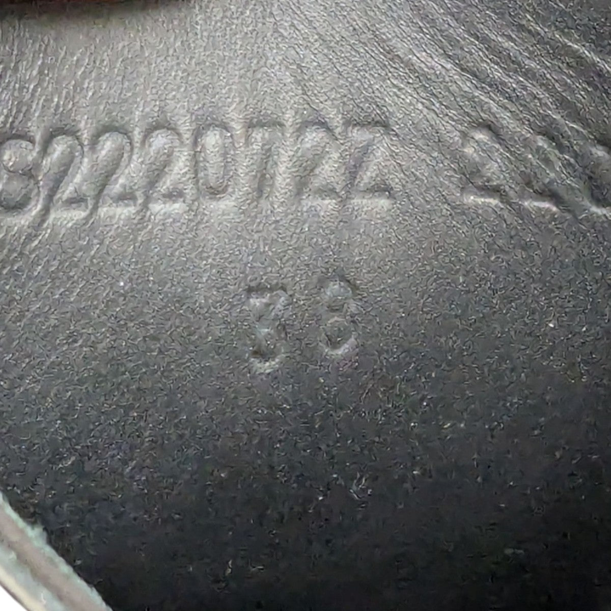 HERMES(エルメス) first oxford shoeレザーシューズ ブラック サイズ