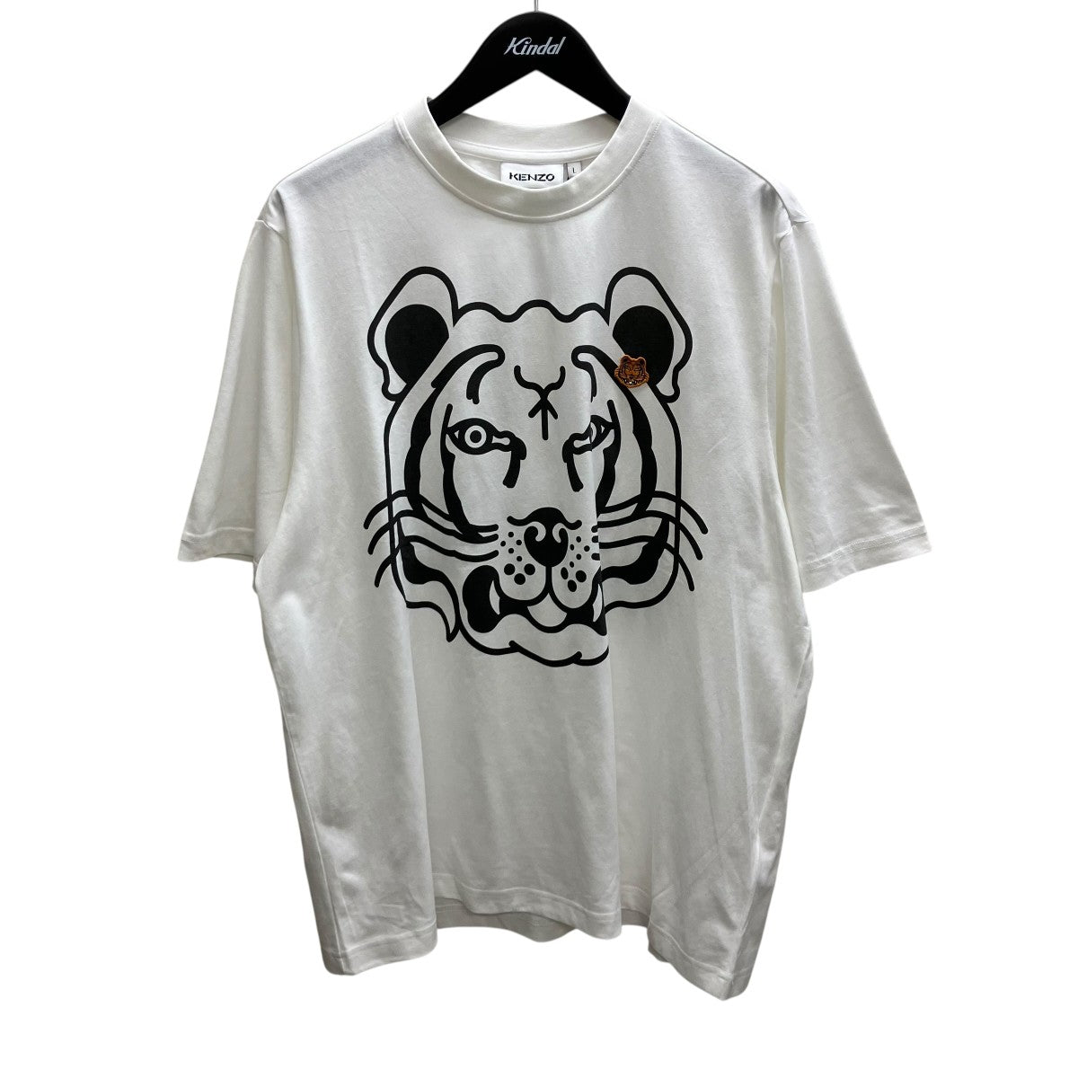 KENZO プリントTシャツ／タイガープリント 半袖Tシャツ 古着・中古-1枚目のアイテム画像