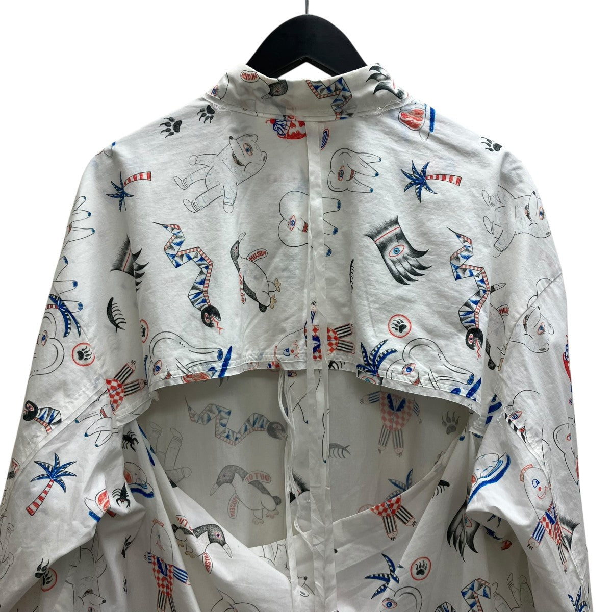 Midorikawa 21AW 総柄シャツ 古着・中古-4枚目のアイテム画像