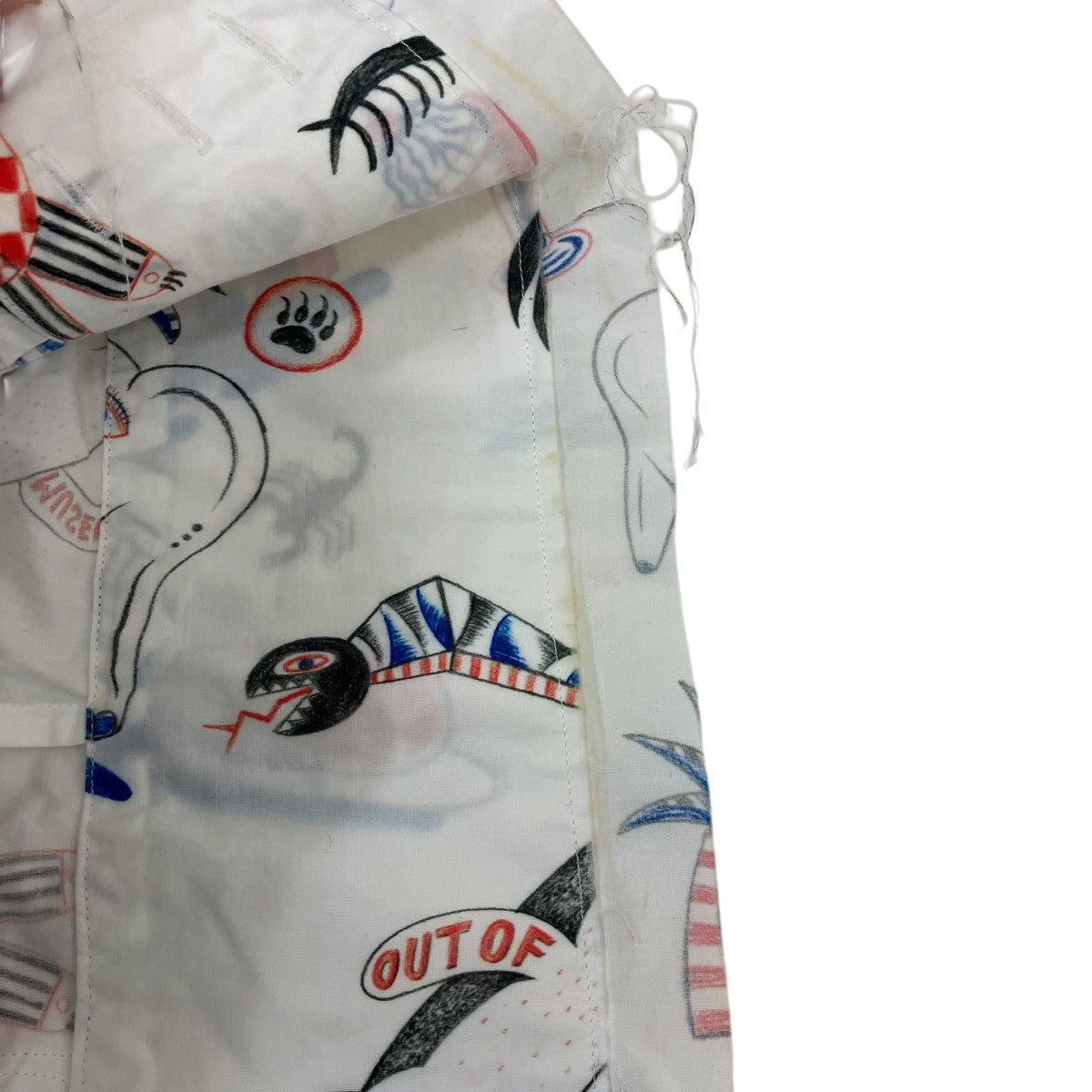 Midorikawa 21AW 総柄シャツ 古着・中古-7枚目のアイテム画像