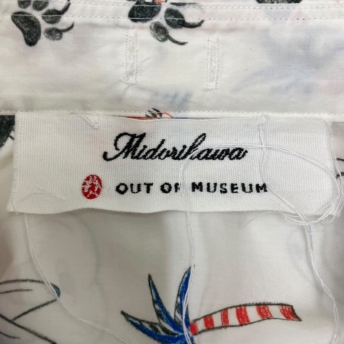 Midorikawa 21AW 総柄シャツ 古着・中古-8枚目のアイテム画像