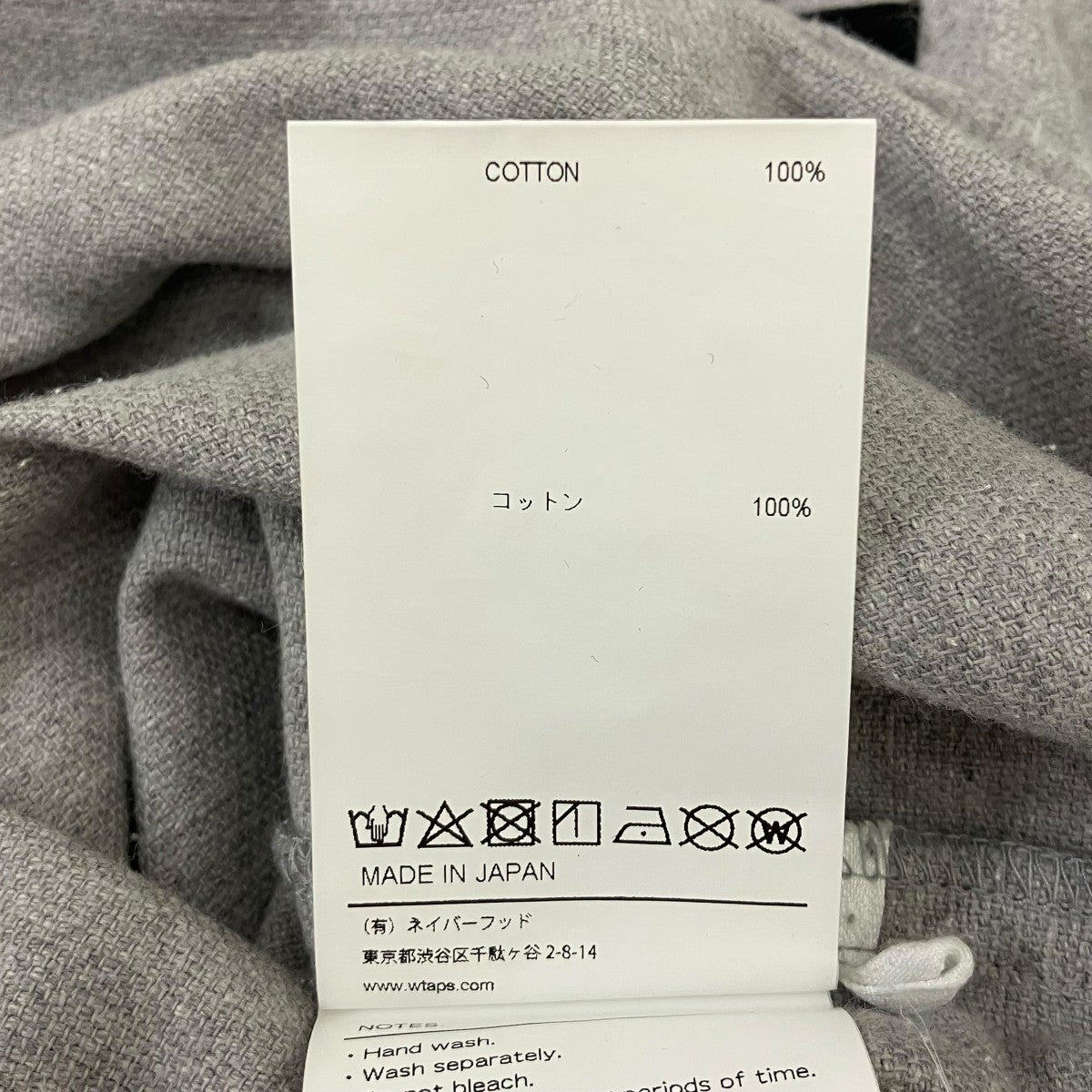 WTAPS ベースボールシャツ 古着・中古-6枚目のアイテム画像