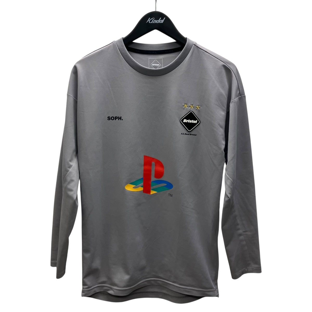 FCRB ゲームシャツ F．C．R．B．(エフシーアールビー) ゲームシャツ FCRB-242154 グレー