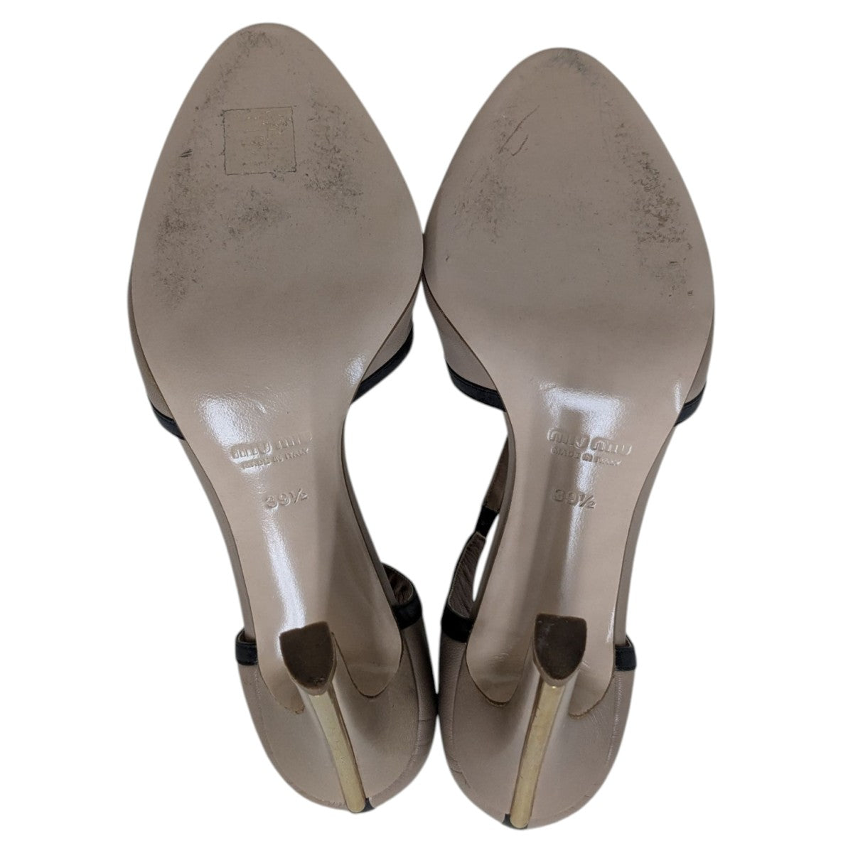 MIU MIU(ミュウミュウ) ヒールパンプス ピンク サイズ 39 1/2