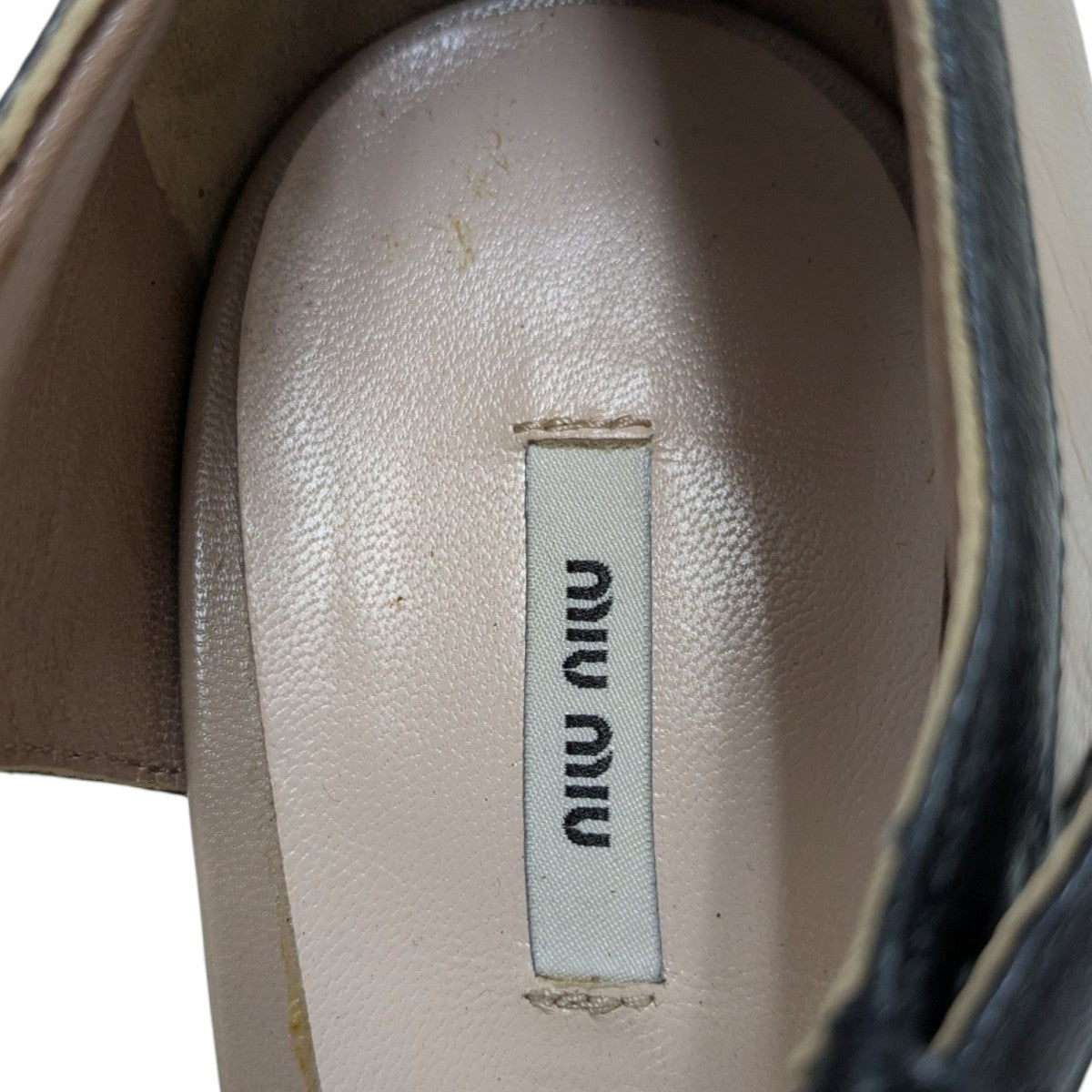 MIU MIU(ミュウミュウ) ヒールパンプス ピンク サイズ 39 1/2