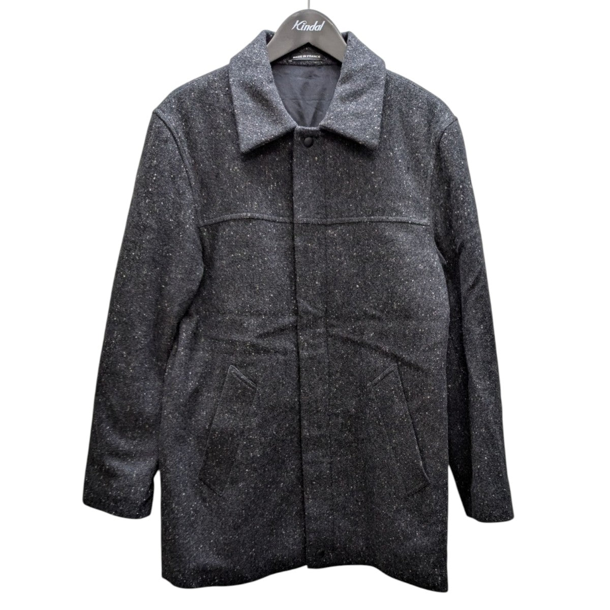 agnes b homme(アニエスベーオム) ウールコート グレー サイズ 46