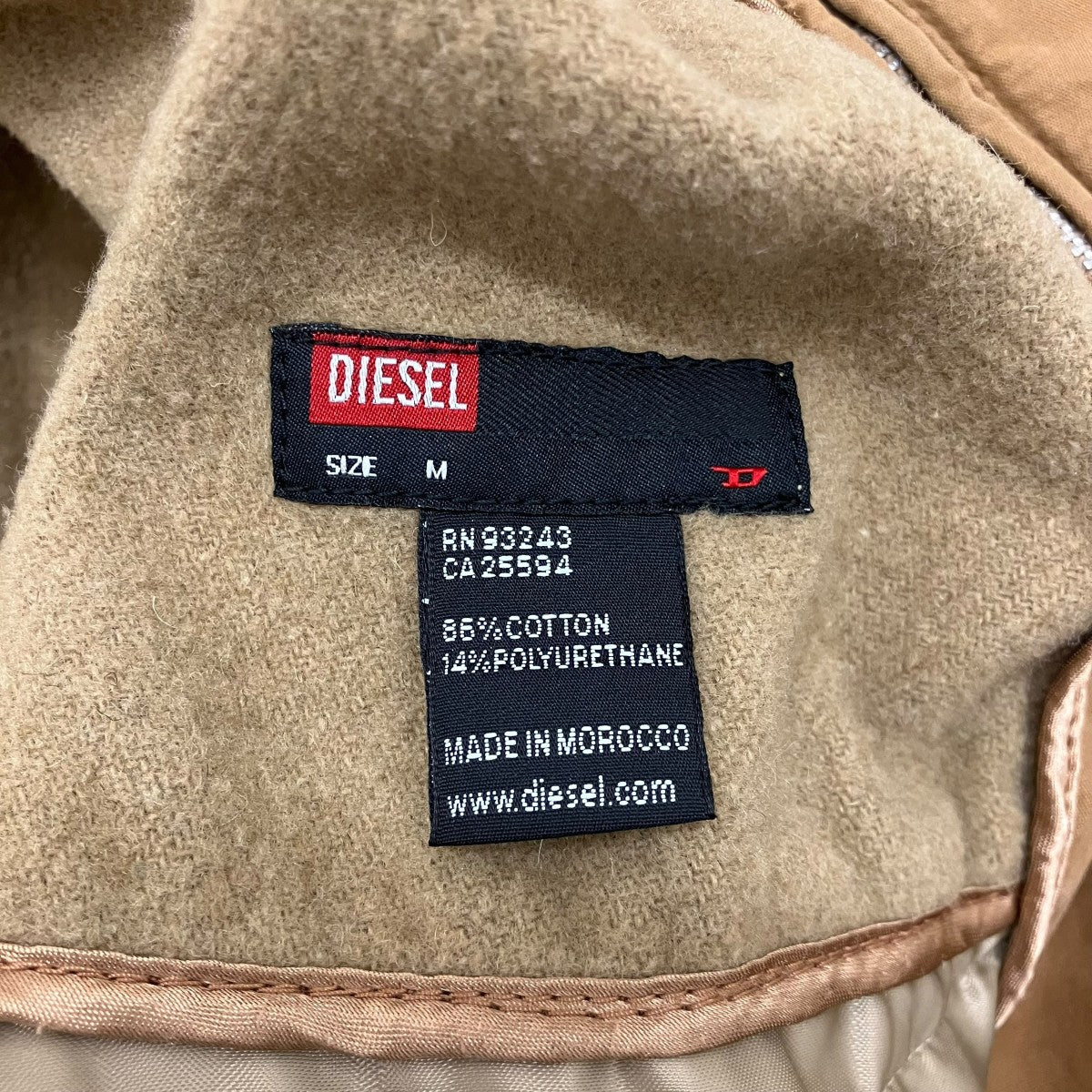 DIESEL トレンチコート 古着・中古-7枚目のアイテム画像