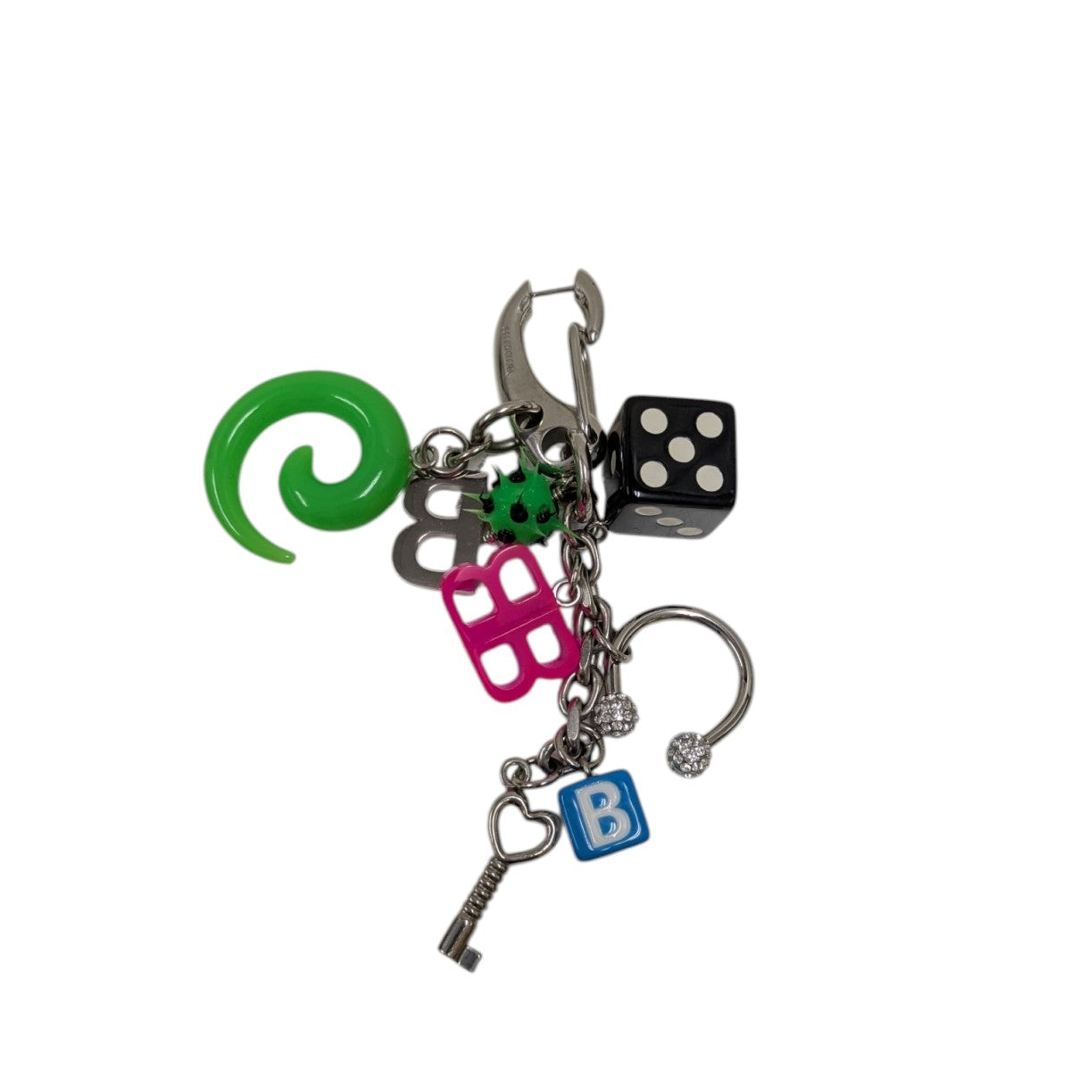 BALENCIAGA バレンシアガ チャーム BALENCIAGA】PIGALLE COLLECTOR バッグチャーム キーリング