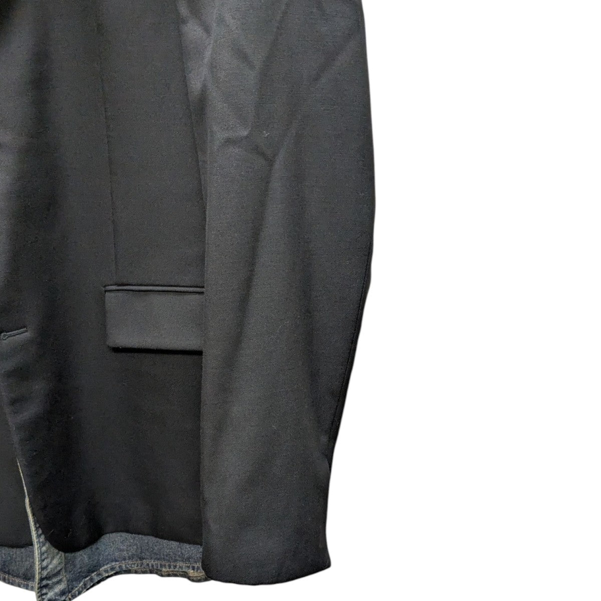 BALENCIAGA(バレンシアガ) デニムドッキングテーラードジャケット